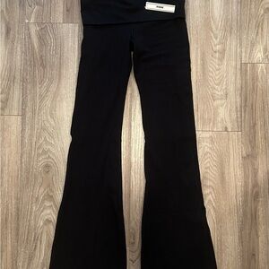 Foldover Flared Leggings